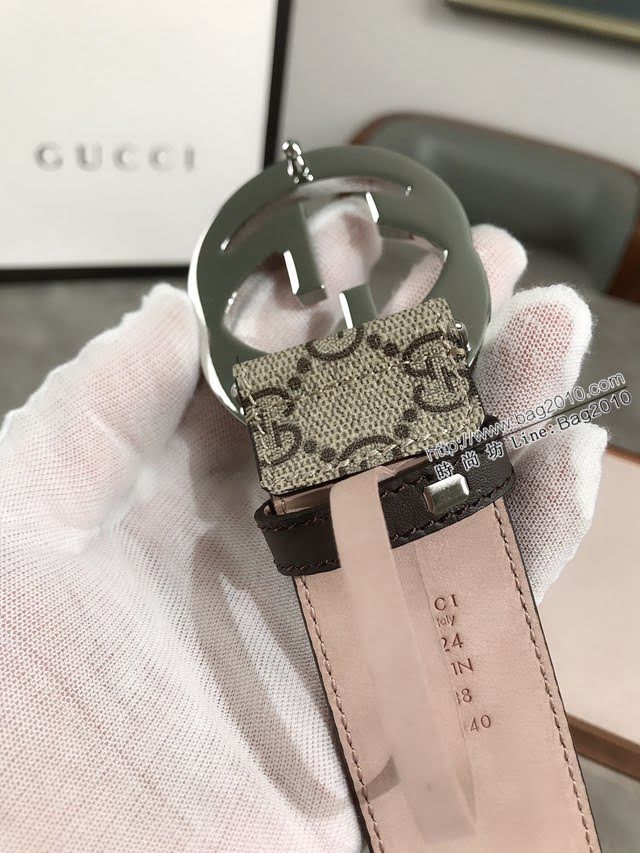 Gucci經典皮帶 古奇雙G腰帶  jjp1864